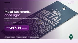 Metal Bookmarks