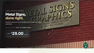 Metal Signs