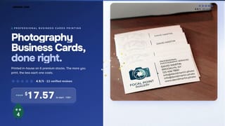 Photography Business Cards