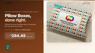 Pillow Boxes