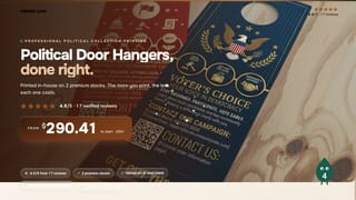 Political Door Hangers