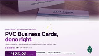 PVC Business Cards