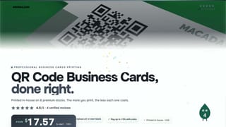 QR Code Business Cards