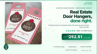 Real Estate Door Hangers