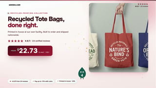 Recycled Tote Bags