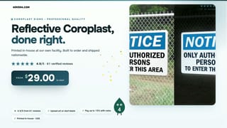 Reflective Coroplast