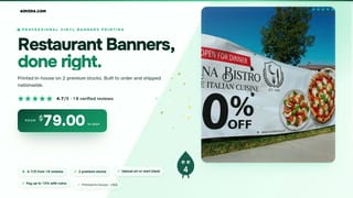 Restaurant Banners