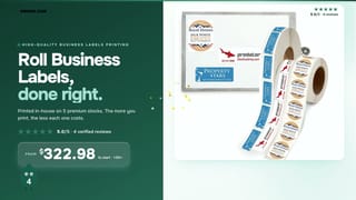 Roll Business Labels