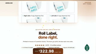 Roll Label
