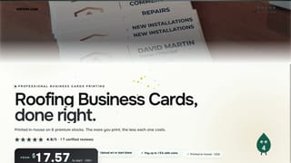 Roofing Business Cards