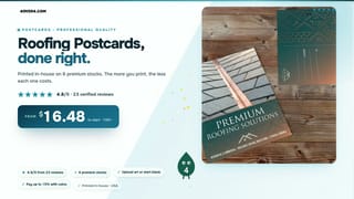 Roofing Postcards