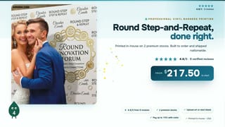 Round Step-and-Repeat