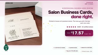 Salon Business Cards
