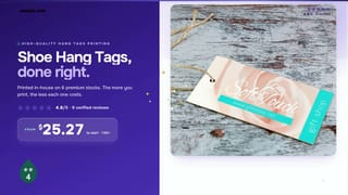 Shoe Hang Tags