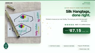 Silk Hangtags