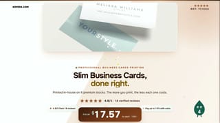 Slim Business Cards