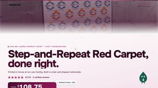 Step-and-Repeat Red Carpet