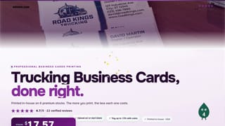 Trucking Business Cards