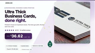 Ultra Thick Business Cards