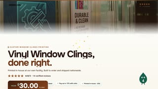 Vinyl Window Clings