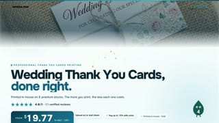 Wedding Thank You Cards