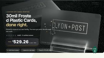 30mil Frosted Plastic Cards product video