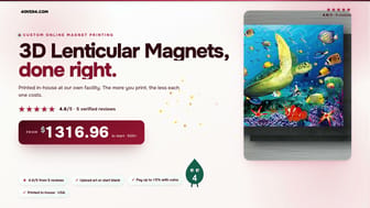 3D Lenticular Magnets product video