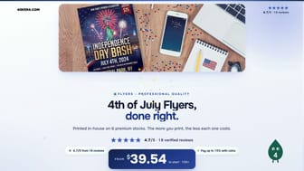 4th of July Flyers product video