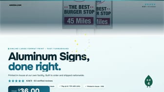 Aluminum Signs product video
