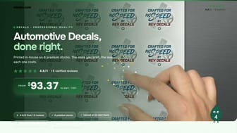 Automotive Decals product video