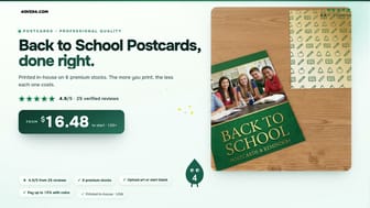 Back to School Postcards product video