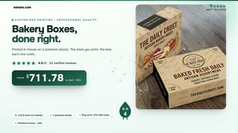 Bakery Boxes product video