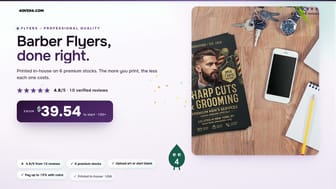 Barber Flyers product video