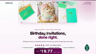 Birthday Invitations product video