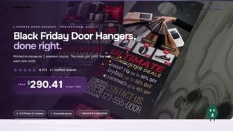 Black Friday Door Hangers product video