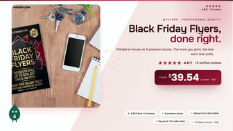 Black Friday Flyers product video