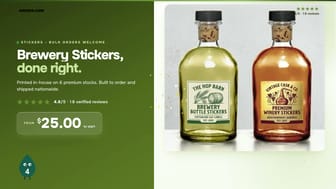 Brewery Stickers product video