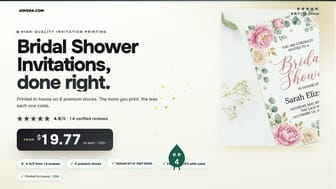 Bridal Shower Invitations product video