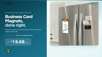 Business Card Magnets product video