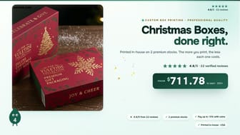 Christmas Boxes product video