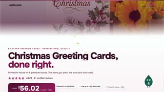 Christmas Greeting Cards product video