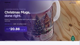 Christmas Mugs product video