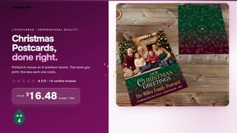 Christmas Postcards product video