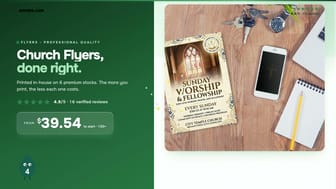 Church Flyers product video