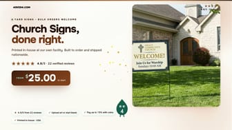 Church Signs product video