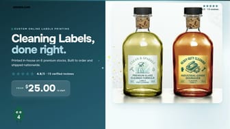 Cleaning Labels product video