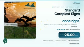 Standard Coroplast Signs product video