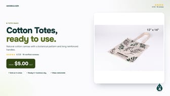 Cotton Totes product video