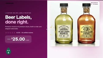 Beer Labels product video