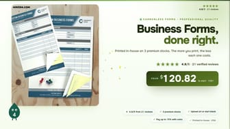 Business Forms product video